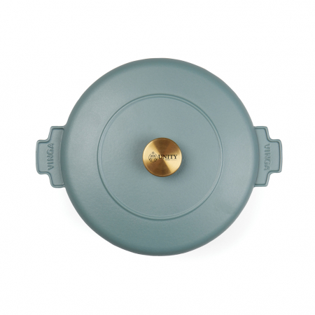 Oala cocotte VINGA Monte Heritage 5.5 L, fonta emailata, capacitate mare [4]