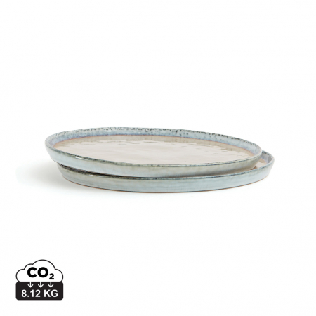 Casa si bucatarie - Set 2 farfurii ceramica 26,5 cm, Vinga Nomimono