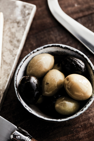 Set servire ceramica platou + 3 boluri, Vinga Nomimono [5]