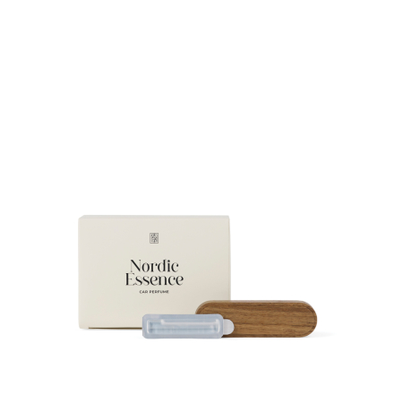 Parfum auto VINGA Nordic Essence, suport reutilizabil din lemn de salcam FSC®, 2 fiole parfum [6]