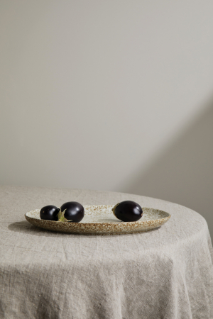 Platou VINGA Nuvem din ceramica, glazura manuala, design unic [4]