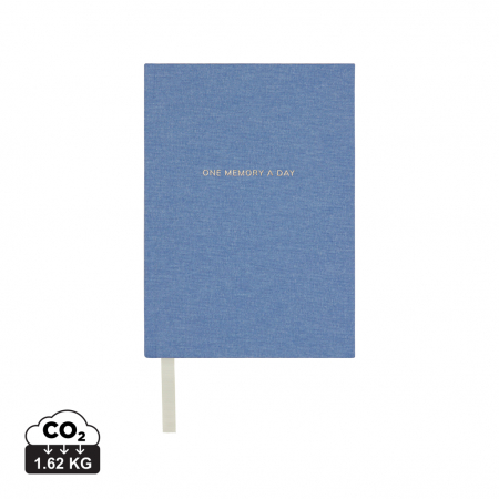 Noutati si inovatii - Jurnal A5 VINGA One Memory a Day – hartie reciclata GRS, 368 pagini pretiparite