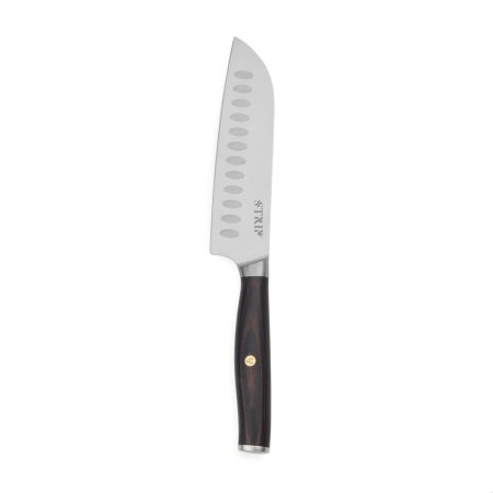 Cutit Santoku VINGA Tara – inox 5Cr15Mov, lama 14 cm, maner lemn pakka [3]