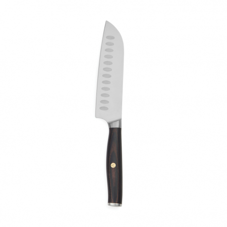 Cutit Santoku VINGA Tara – inox 5Cr15Mov, lama 14 cm, maner lemn pakka [2]
