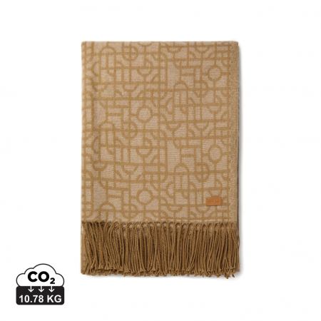 Textile si confort pentru casa - Patura VINGA Verso cu model geometric – eleganta si confortabila