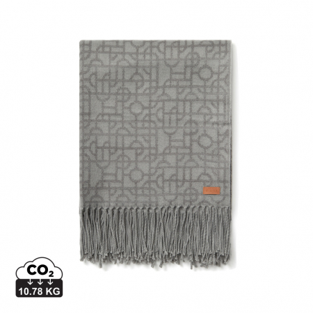 Textile si confort pentru casa - Patura VINGA Verso cu model geometric – eleganta si confortabila