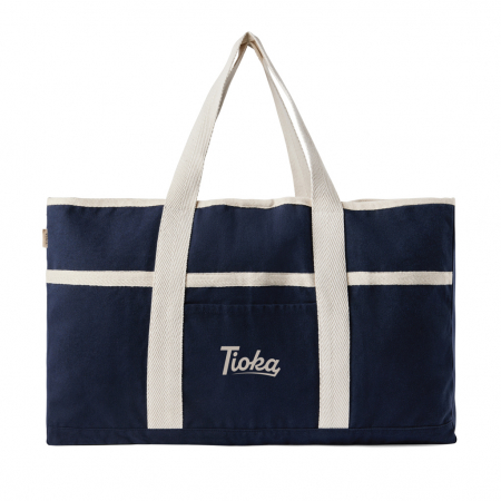 Geanta de plaja VINGA Volonne AWARE™ canvas reciclat 40L [7]