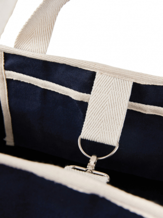 Geanta de plaja VINGA Volonne AWARE™ canvas reciclat 40L [5]