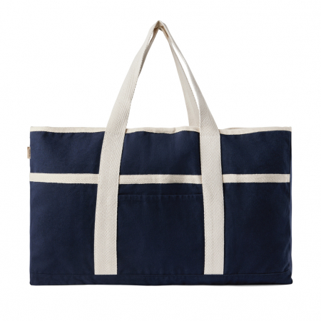 Geanta de plaja VINGA Volonne AWARE™ canvas reciclat 40L [1]