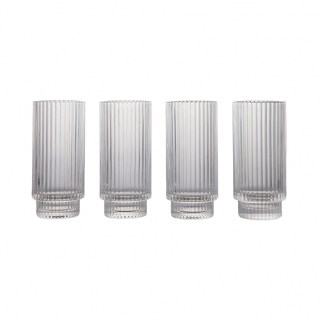 Set 4 pahare highball 360 ml, Vinga York [1]