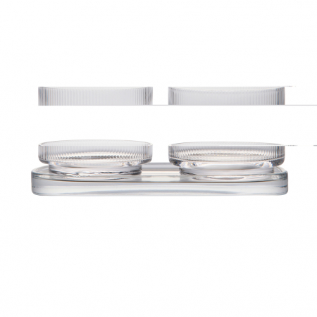 Set tapas VINGA York – 2 boluri sticla 250 ml cu tava eleganta [2]
