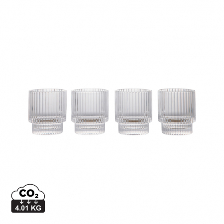 Cani si pahare - Set 4 pahare tumbler 250 ml, Vinga York