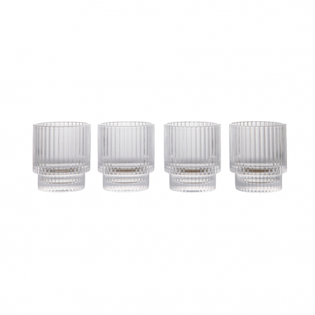 Set 4 pahare tumbler 250 ml, Vinga York [1]