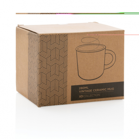 Cana vintage din ceramica, 280ml [5]