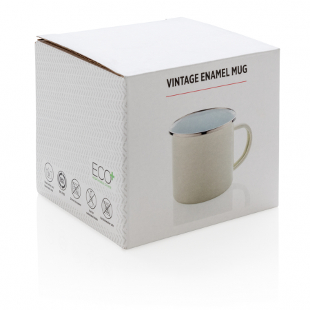 Cana email vintage 350 ml pentru camping [5]