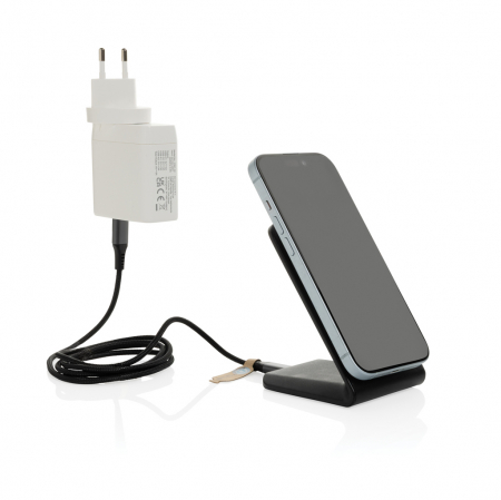 Stand de incarcare wireless magnetic 15W VoltPerch, ABS reciclat RCS [3]