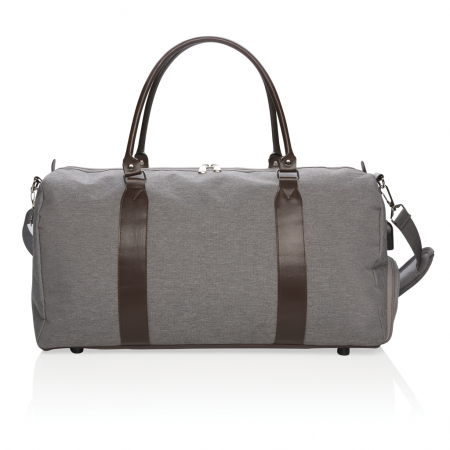Geanta weekend 20L cu port USB A, poliester 600D [5]