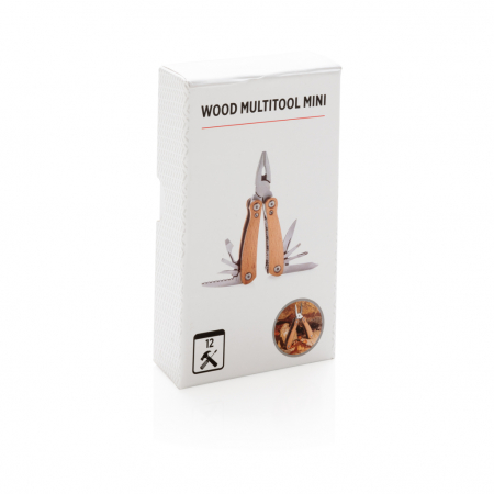 Multitool Wood Mini din lemn de fag si inox cu 12 functii [15]