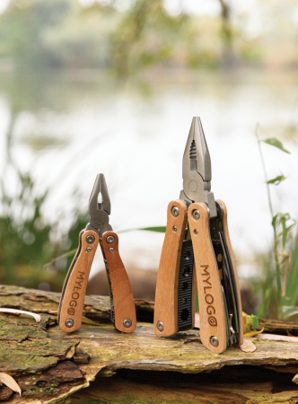 Multitool Wood Mini din lemn de fag si inox cu 12 functii [10]