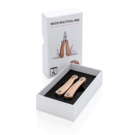 Multitool Wood Mini din lemn de fag si inox cu 12 functii [14]