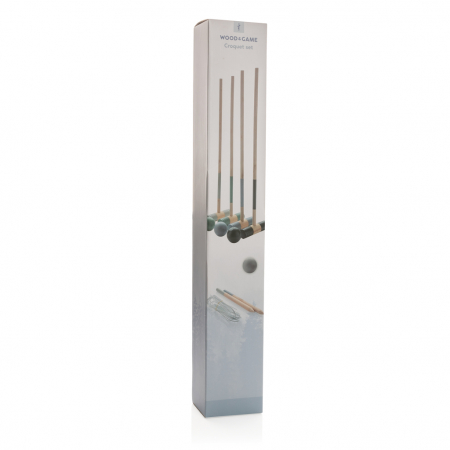 Set croquet din lemn pentru 4 jucatori – joc de gradina [6]