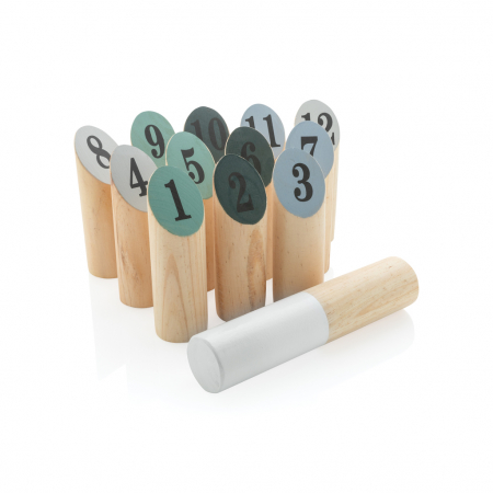 Set joc din lemn Scatter – joc tactic de gradina cu popice [1]