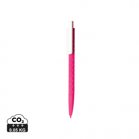 Pixuri de plastic - Pix X3 Smooth Touch cu model diamant, cerneala albastra