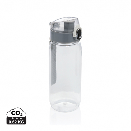 Sticle, cani si termosuri to go - Sticla Yide rPET reciclata 600 ml cu capac blocabil antiscurgere