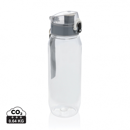 Sticle, cani si termosuri to go - Sticla Yide rPET reciclata 800 ml cu capac blocabil antiscurgere