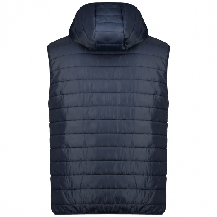 GEOGRAPHICAL NORWAY PADDED BODYWARMER WITH HOOD. [2]