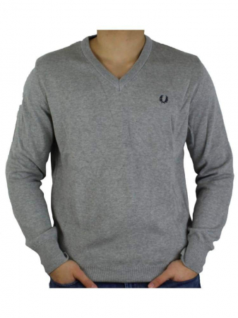 IMBRACAMINTE BARBATI/MAN CLOTHING - Pulover cu decolteu in V Fred Perry