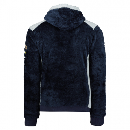 GEOGRAPHICAL NORWAY MAN POLAR WITH HOOD AND HALF ZIPPED [2]