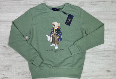 Ralph Lauren - Polo Bear by Ralph Lauren スウェット Polo Bear Fleece Crewneck for Women | Ralph Lauren® PT