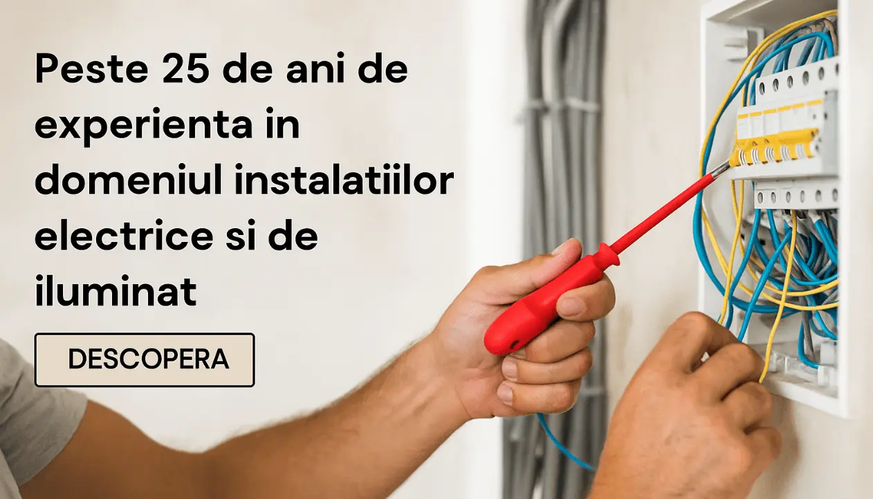 25 de ani experienta in corpuri de iluminat