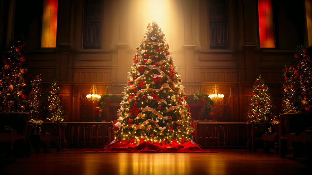 Tendințele în decorarea brazilor de Crăciun: Magia culorilor roșu, auriu și argintiu