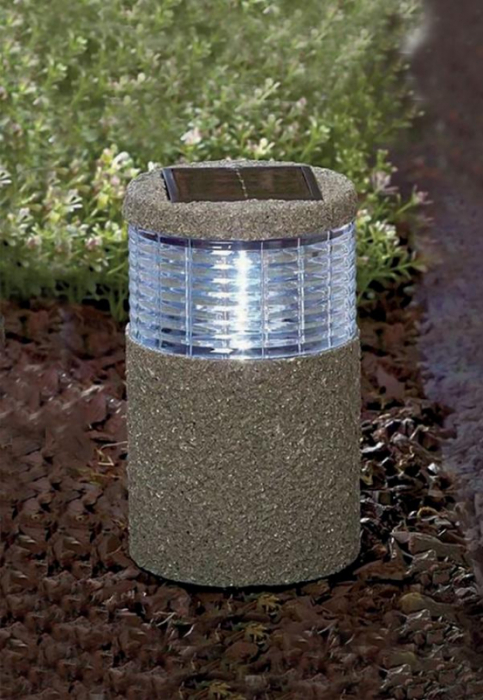 Lampa solara de gradina,11,2x11,2x29 cm, lumina rece Strend Pro [2]