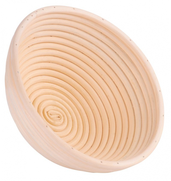 Cos pentru dospirea painii din ratan Strend Pro, maxim 800g, 22x8 cm, rotund [2]