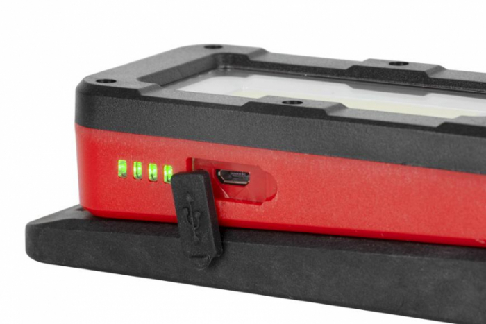 Lampa cu led Strend Pro Worklight MWL539, LED 100 + 250 lm, COB 200 lm, 2200mAh, magnet, incarcare USB [3]