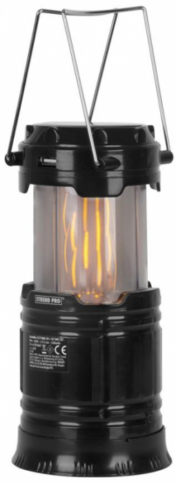 Lanterna camping Strend Pro Camping CL102, LED, 80 lm, 1200mAh, efect de flacara, USB [7]