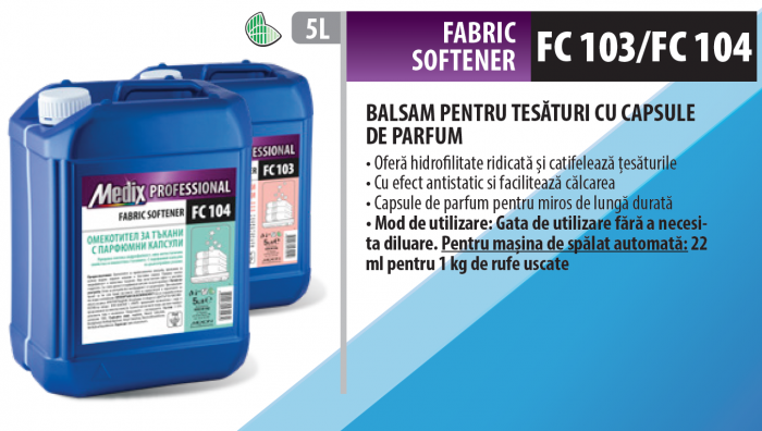Balsam de rufe profesional, 5 litrii, Medix Professional [2]