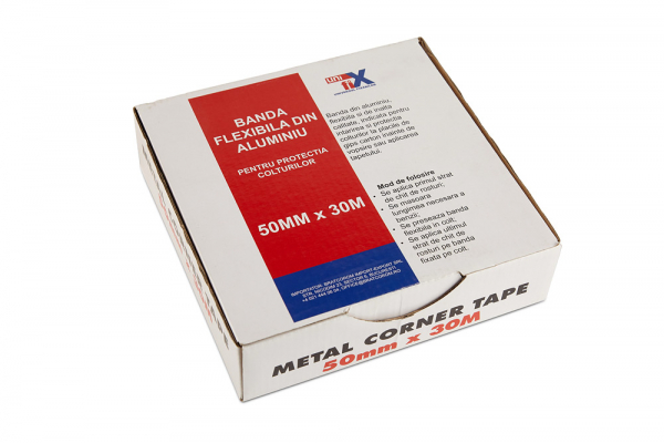 Banda flexibila din aluminiu 50 mm x 30 M, pentru protectia colturilor [2]