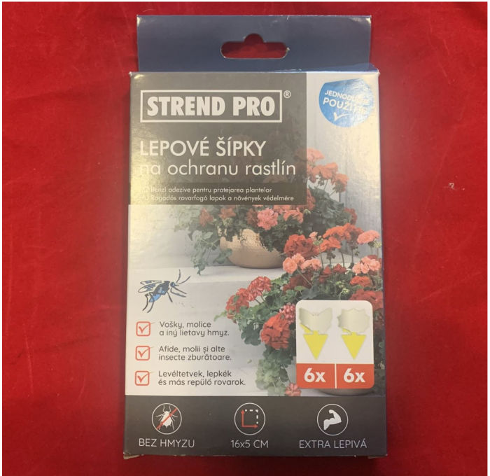 Benzi adezive Strend Pro, cu fete duble, pentru protejarea plantelor din ghivece [6]