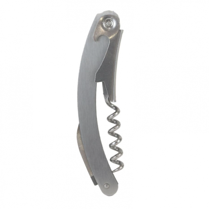 Briceag cu 3 functii, cutit, desfacator de sticle si tirbuson, Wooow, metal, 11x2.2cm [2]