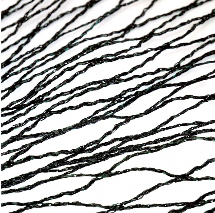 Plasa pvc contra pasarilor, verde inchis, 4x10 m [4]