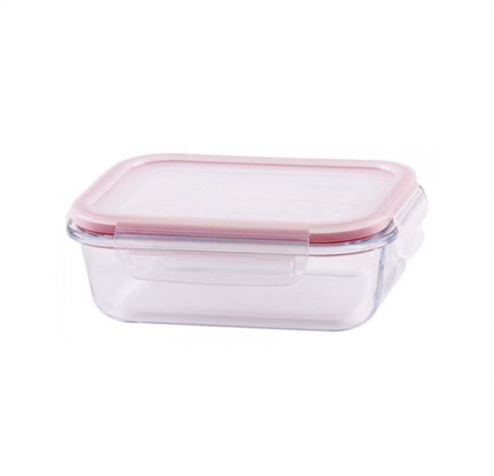 Caserola cu capac etans Strend Pro MagicHome BSG2, volum 650 ml, 17x13x6 cm, sticla borosilicata [2]