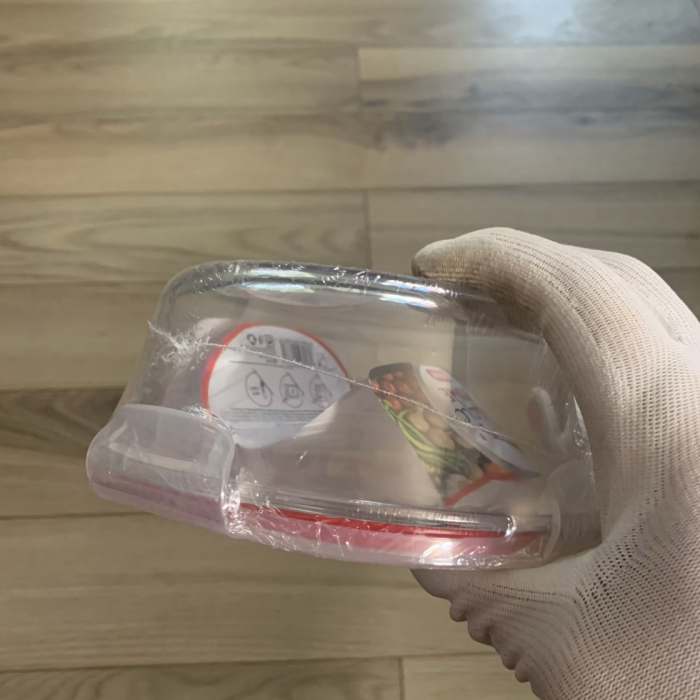 Caserola cu capac etans Strend Pro MagicHome BSG8, 950 ml, 17x7 cm, sticla borosilicate, rotunda [2]