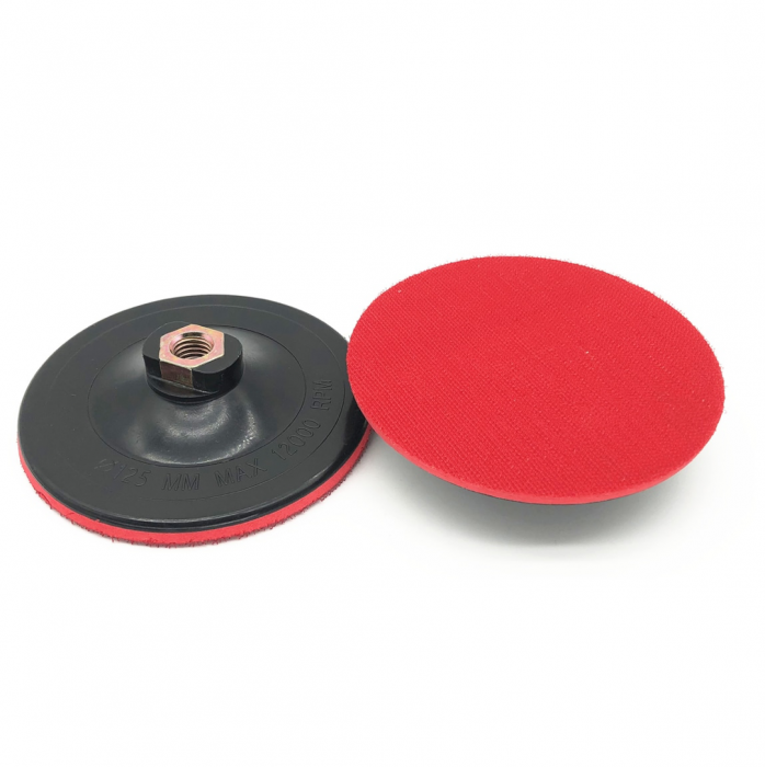 Suport subtire pentru disc abraziv smirghel cu arici scai pentru polizor unghiular si bormasina 125mm TS-1738 [3]