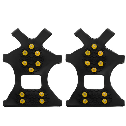 Crampoane antialunecare cu tepi pentru drumetii, marime L 40-44, Trizand [11]