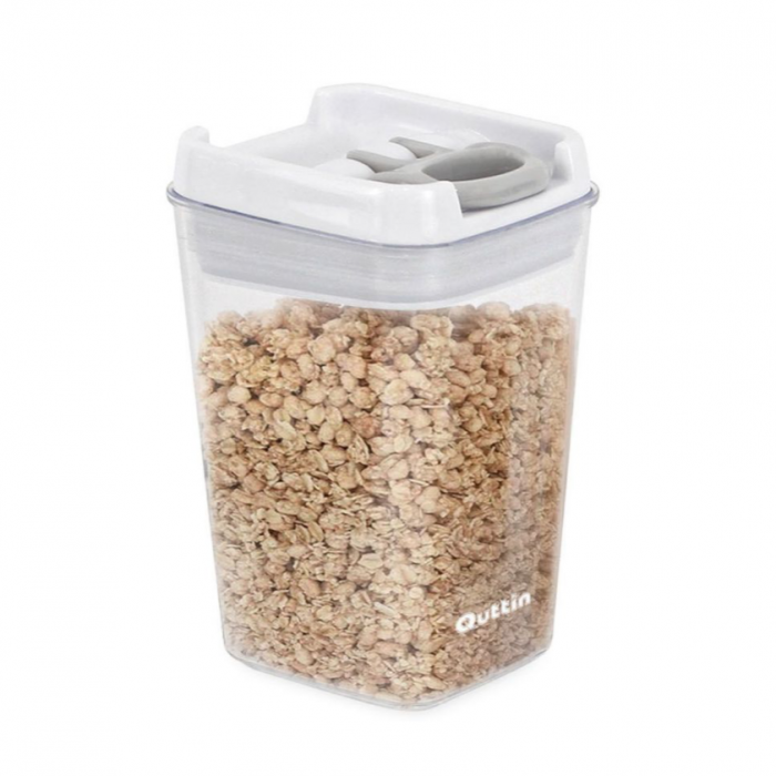 Cutie depozitare paste/cereale/seminte/biscuiti, 10x17.5cm/1000ml, Quttin [2]