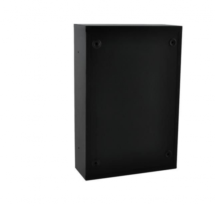 Cutie postala, otel galvanizat, negru, 21.7x8.5x32 cm, Malatec [8]